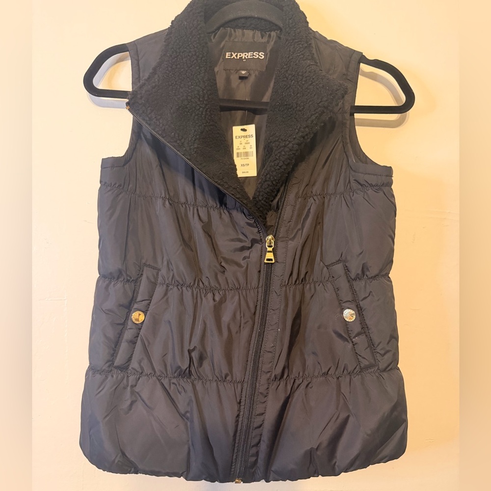 Express Dark Gray Outerwear